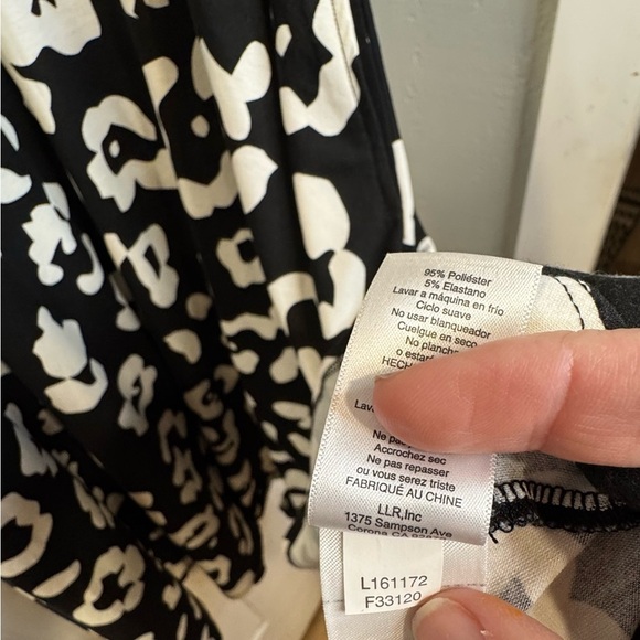 LuLaRoe Nikki Dress Size M leopard/anima print - Picture 7 of 8